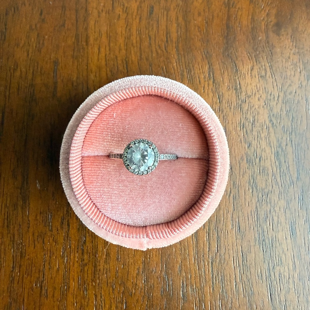 Pandora Round Sparkle Ring